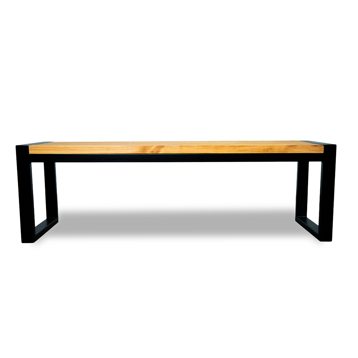 Ławka Pieno <br> <i><small>Industrialna Elegancja w Drewnie i Stali</small></i>