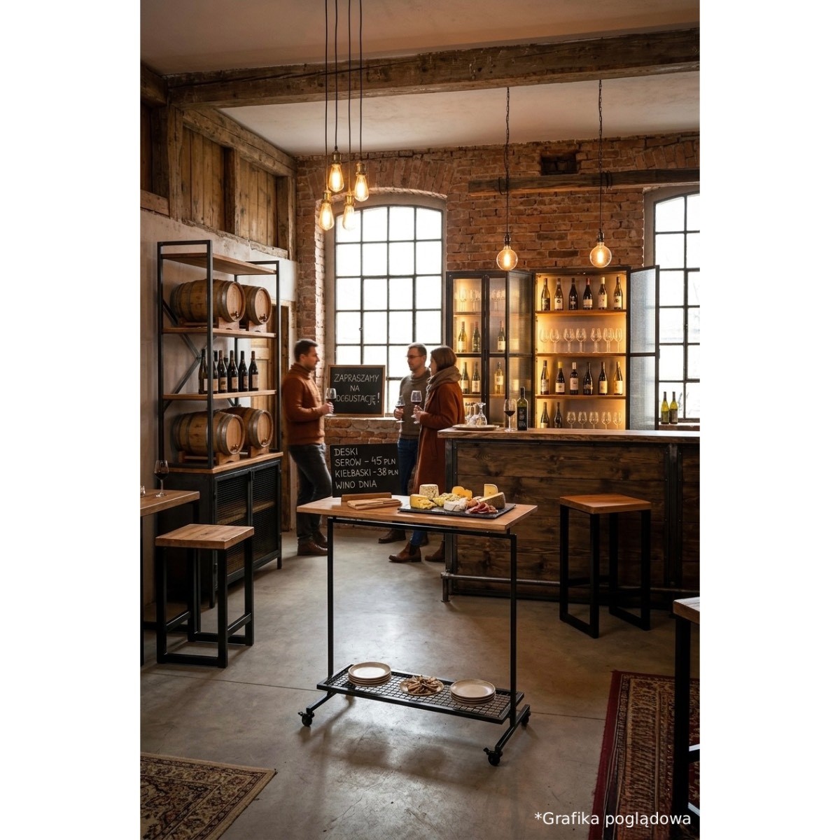 Komoda PIENO S <br> <i><small>Industrialna Siła Przechowywania</small></i> - obrazek 5