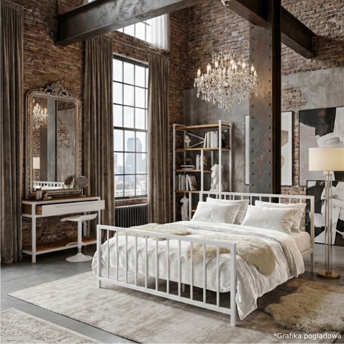 Łóżko ARIA <br> <i><small>Esencja Lekkości i Włoskiego Poranka</small></i> - obrazek 10