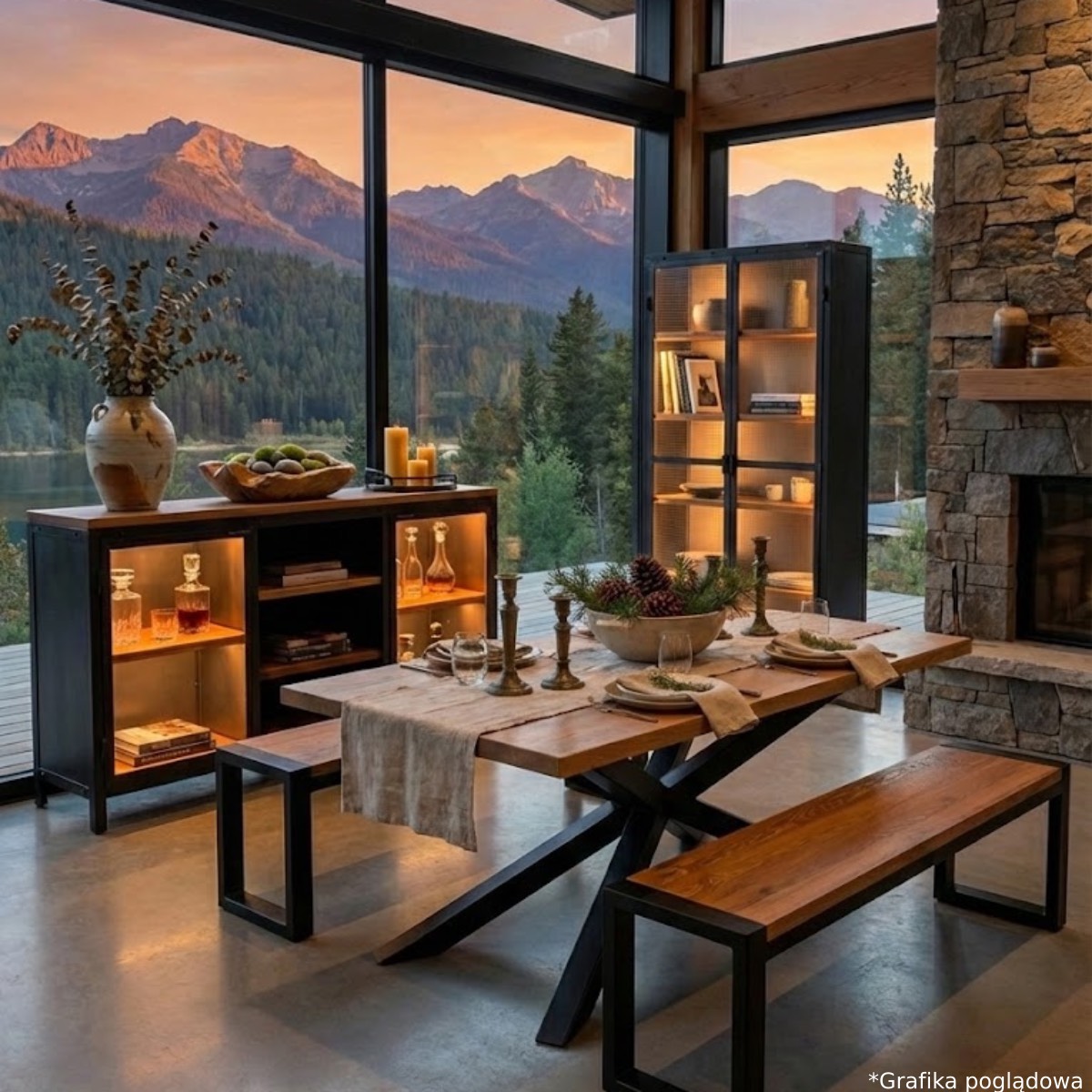 Stół PIENO X <br> <i><small>Architektoniczna Rzeźba w Sercu Twojego Wnętrza</small></i> - obrazek 8